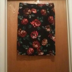 ⏳Floral Pencil Skirt